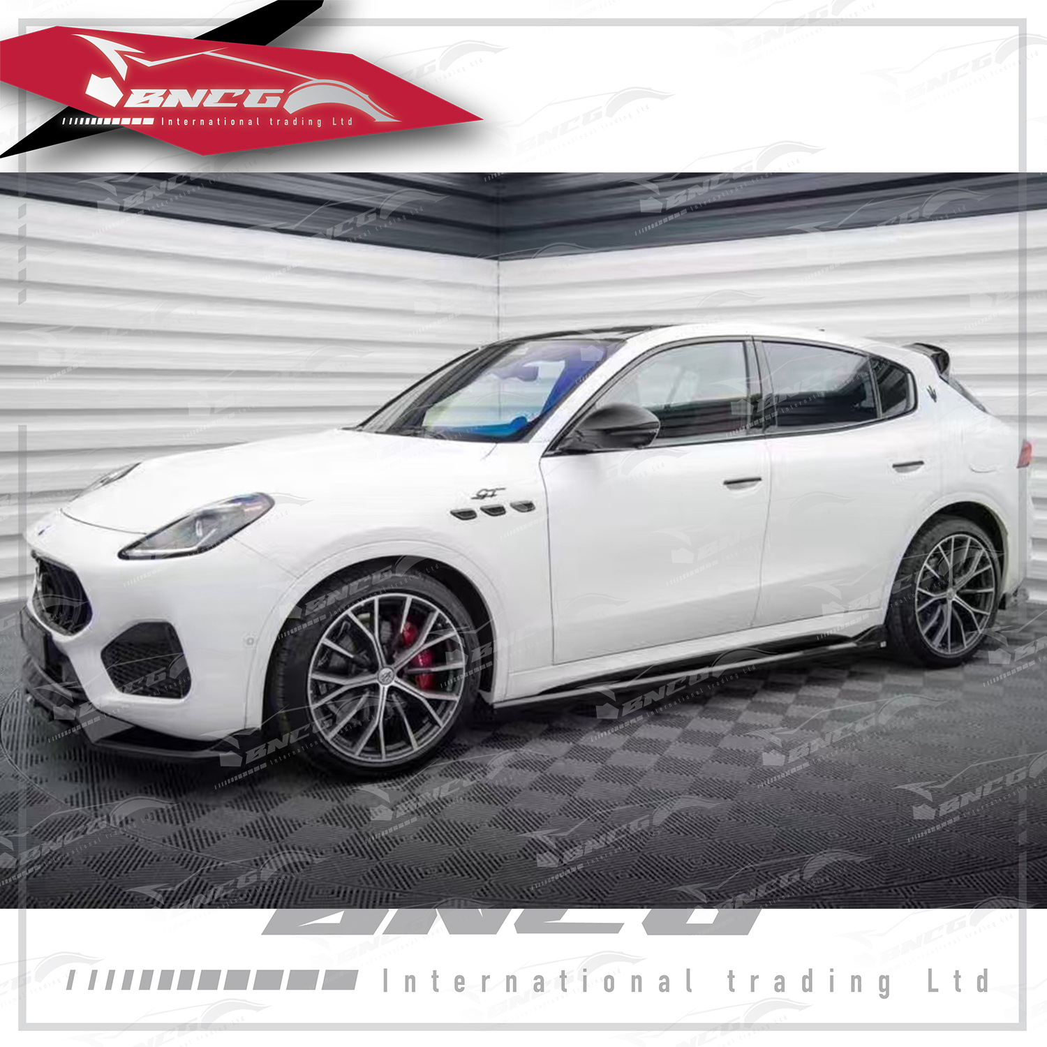 瑪莎拉蒂 Maserati Grecale 改裝 卡夢 碳纖維 外觀件 空力套件 前下巴 側裙 後下巴 尾翼