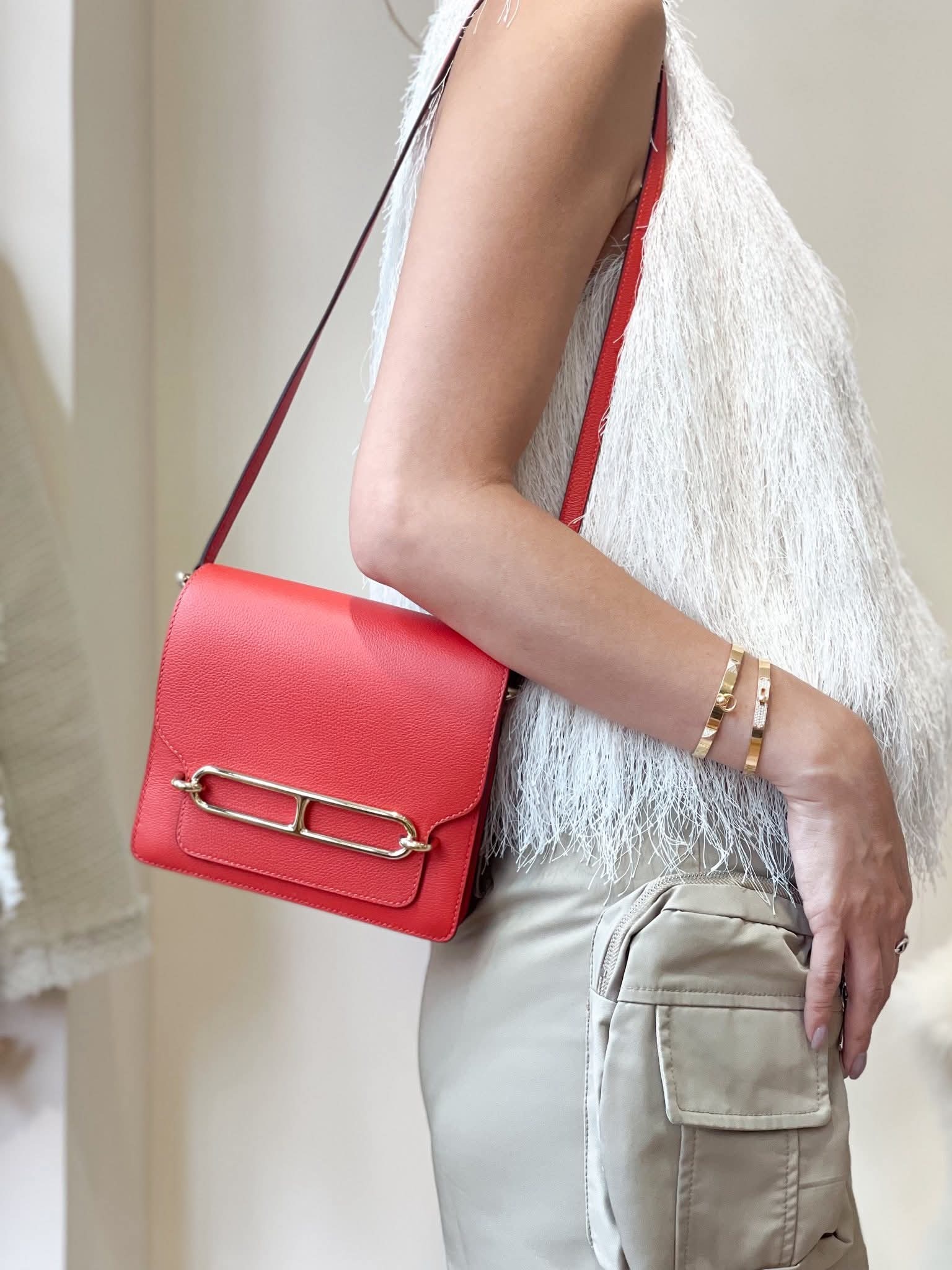 Preloved Hermès Roulis Evercolor Leather Capucine 9T GHW HK$3x,xxx (HK$2,000 即時落訂)