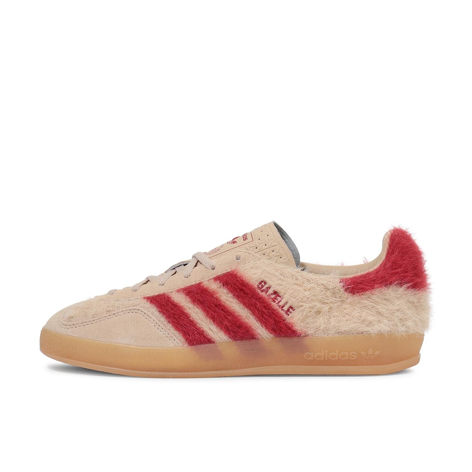Adidas Originals Gazelle Indoor 日本新款 毛茸茸 奶油紅 復古鞋 JP8341