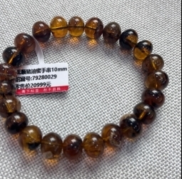 zc1820  抚顺猪油蜜手串8mm/10mm