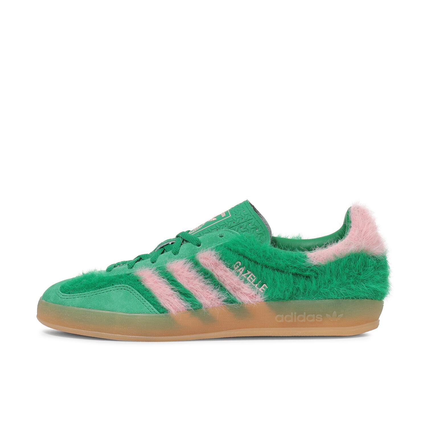 Adidas Originals Gazelle Indoor 日本新款 毛茸茸 粉青綠 粉色 復古鞋 JP8342