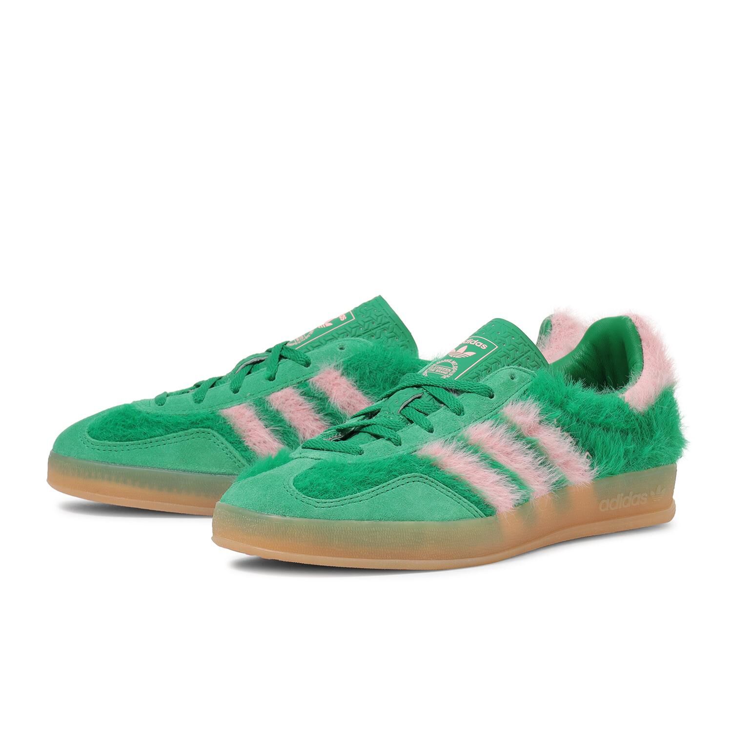 Adidas Originals Gazelle Indoor 日本新款 毛茸茸 粉青綠 粉色 復古鞋 JP8342