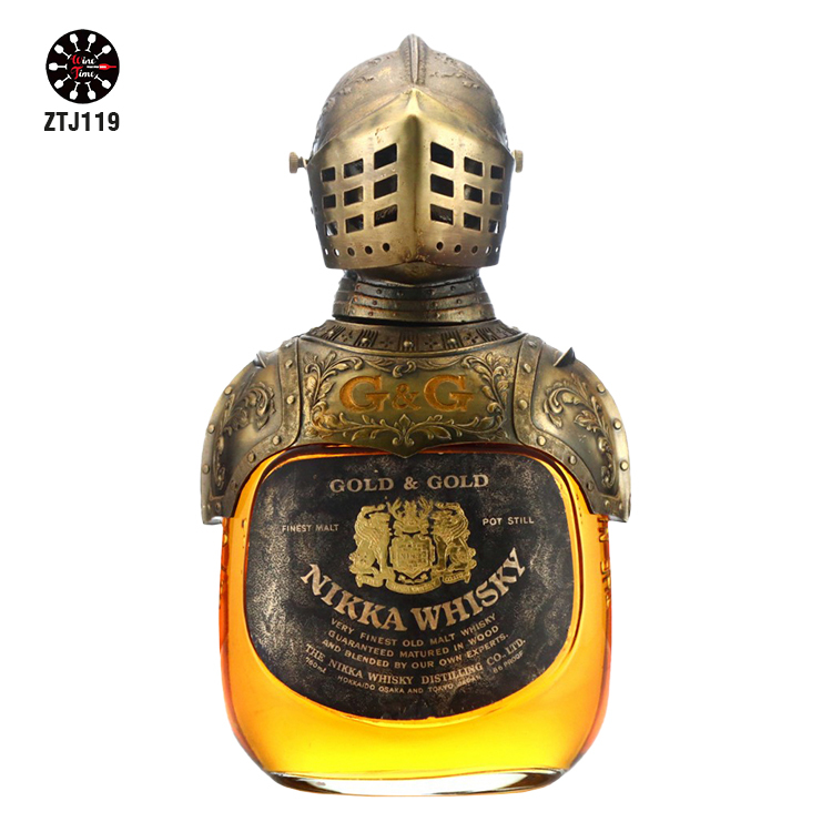 Nikka Gold & Gold Whisky 西洋騎士頭 (金色) 760ml