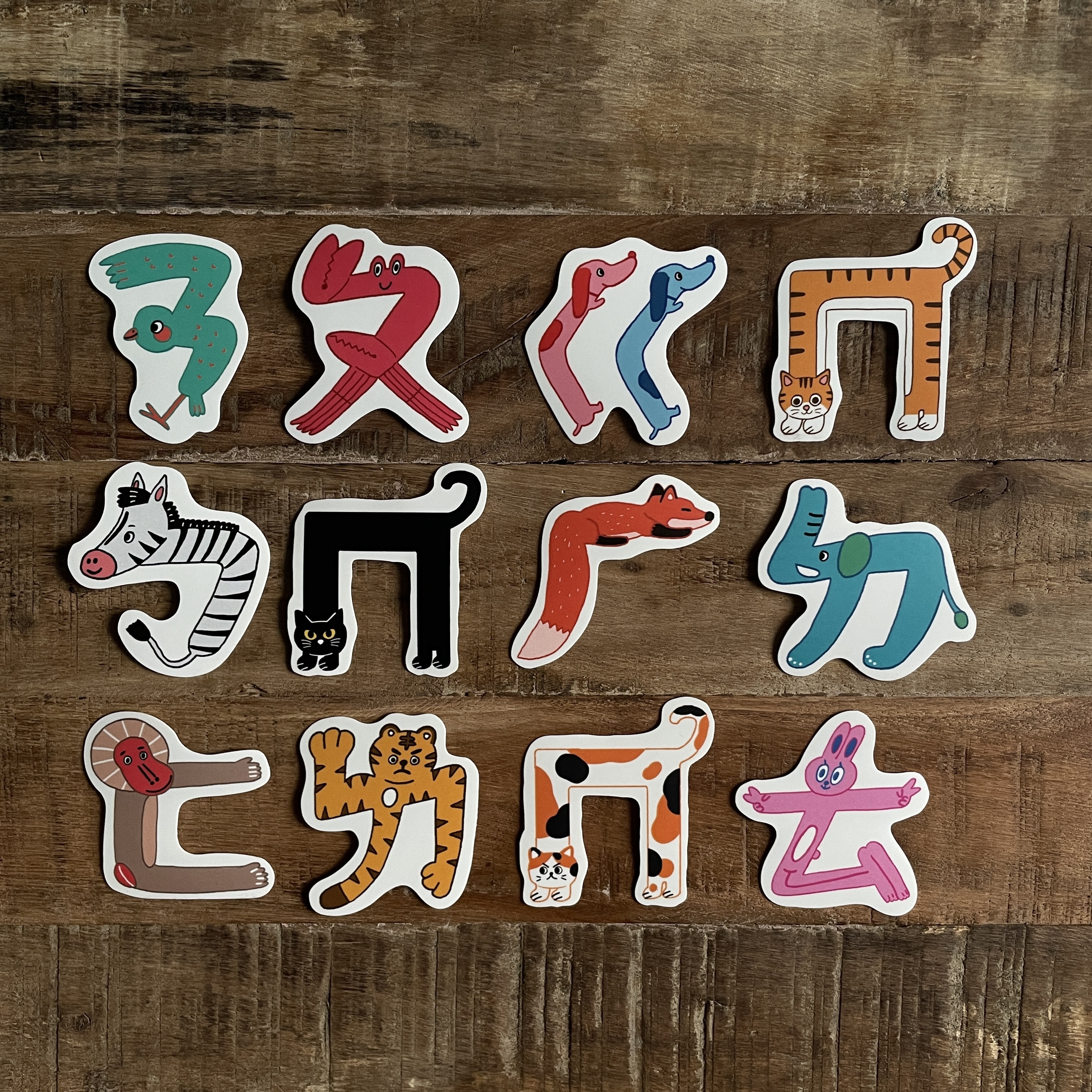 注音符號/防水貼紙/單張販售