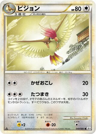 POKEMON JAPANESE L3 059/080