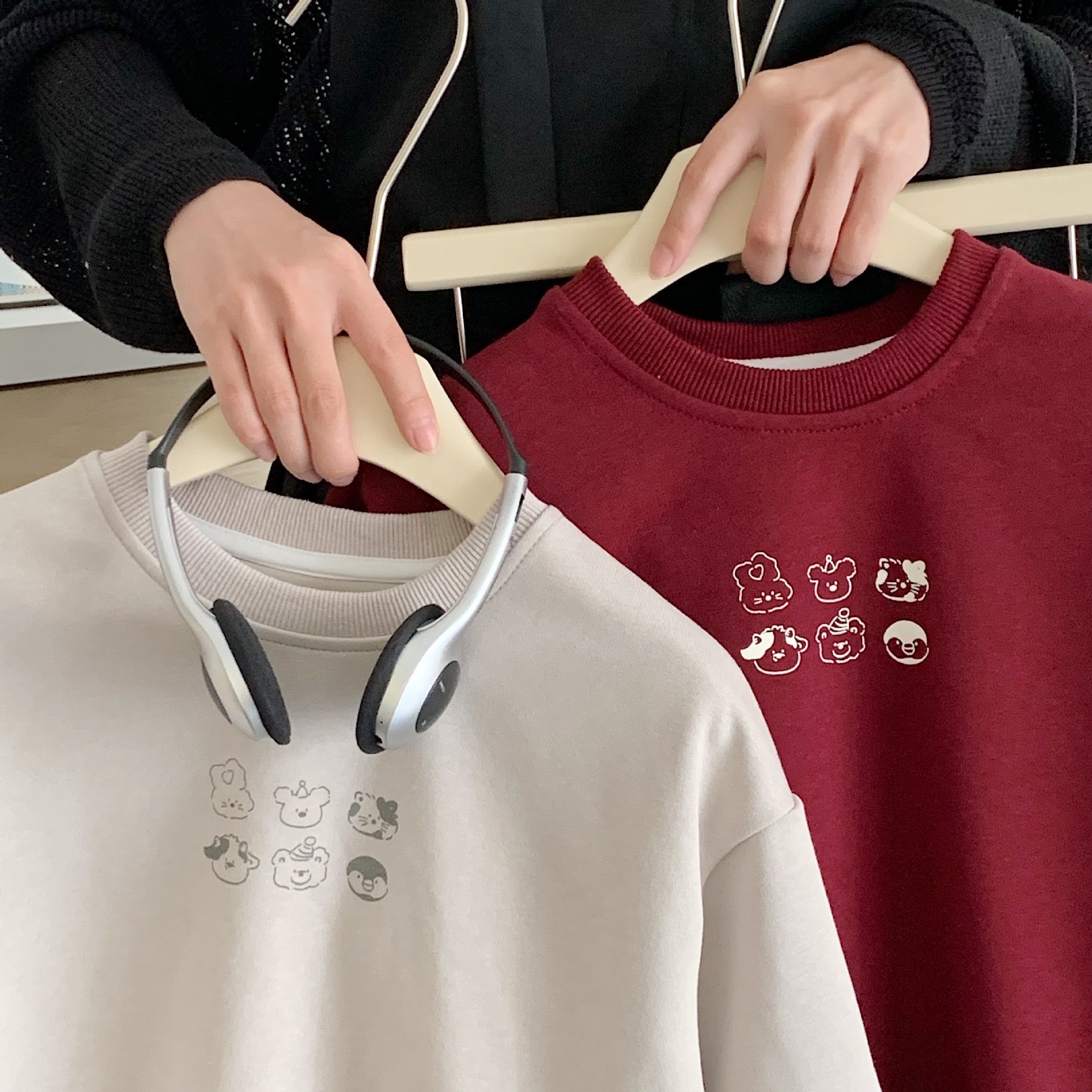 小動物們圓領上衣