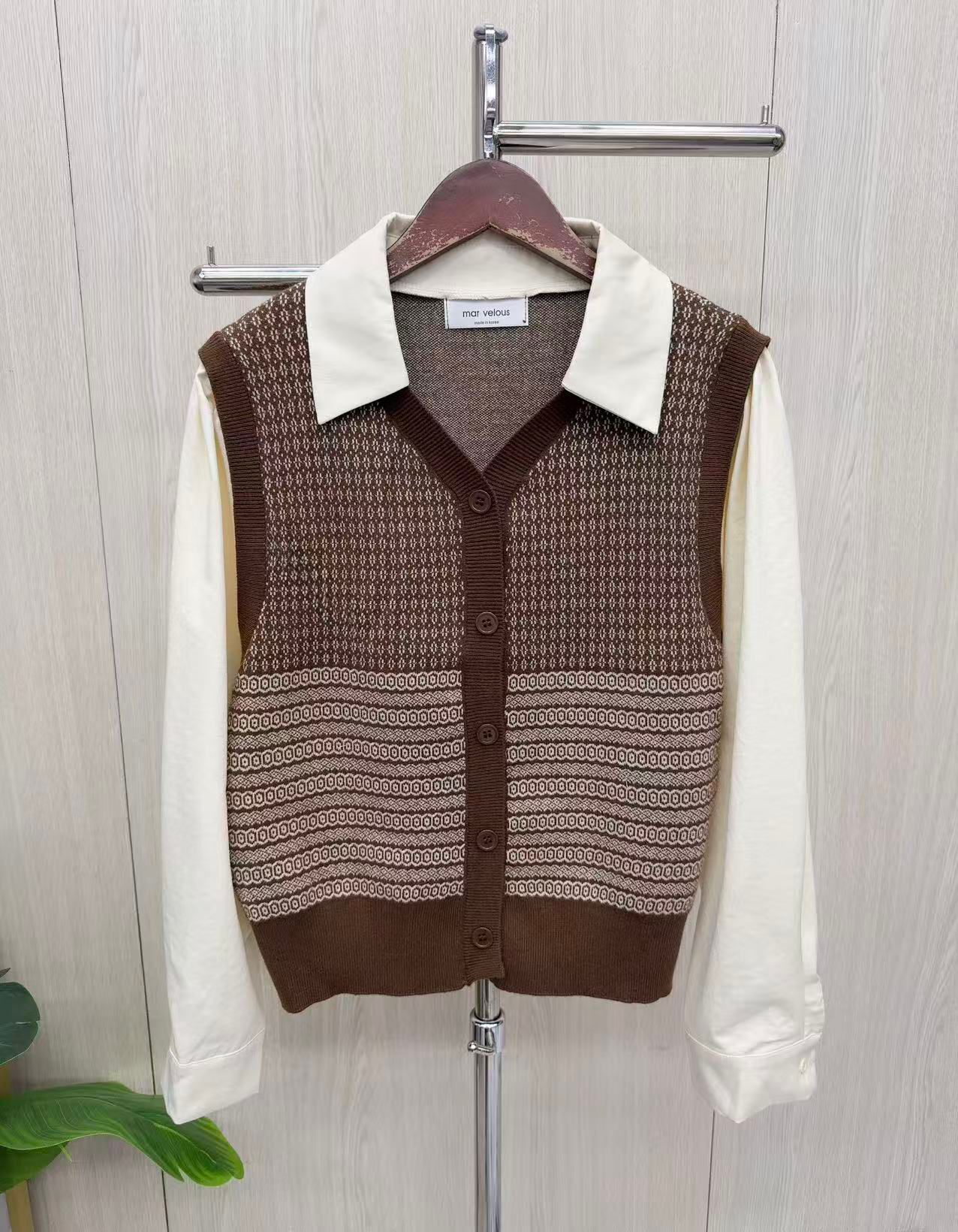 韓國假兩件top~123E