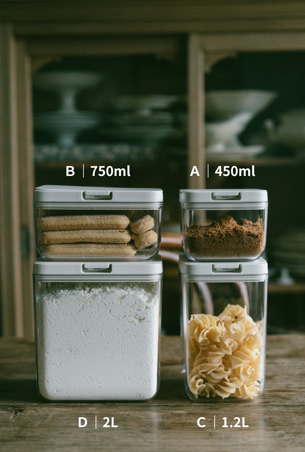 MARNA好按壓式密封保存盒