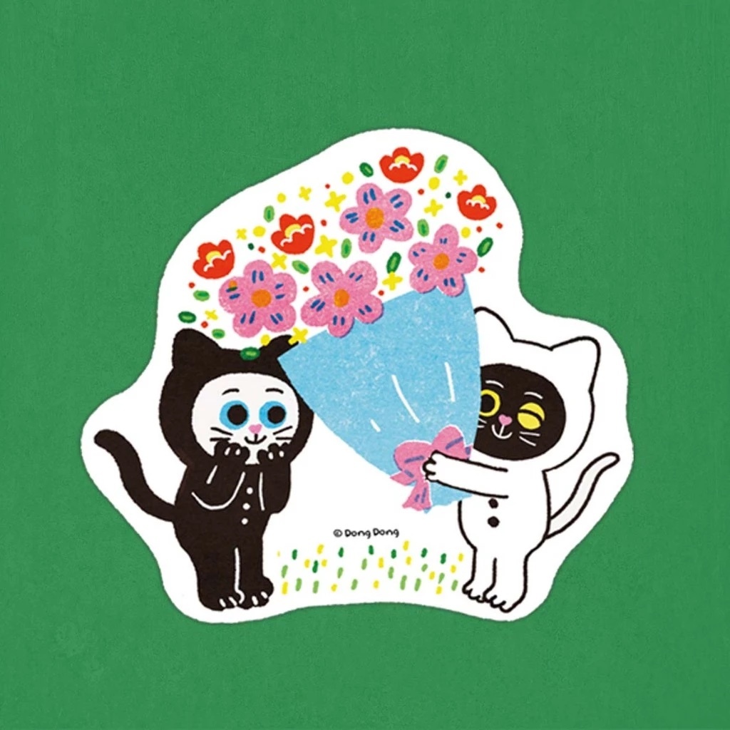 乒乒乓乓貓/造型卡片