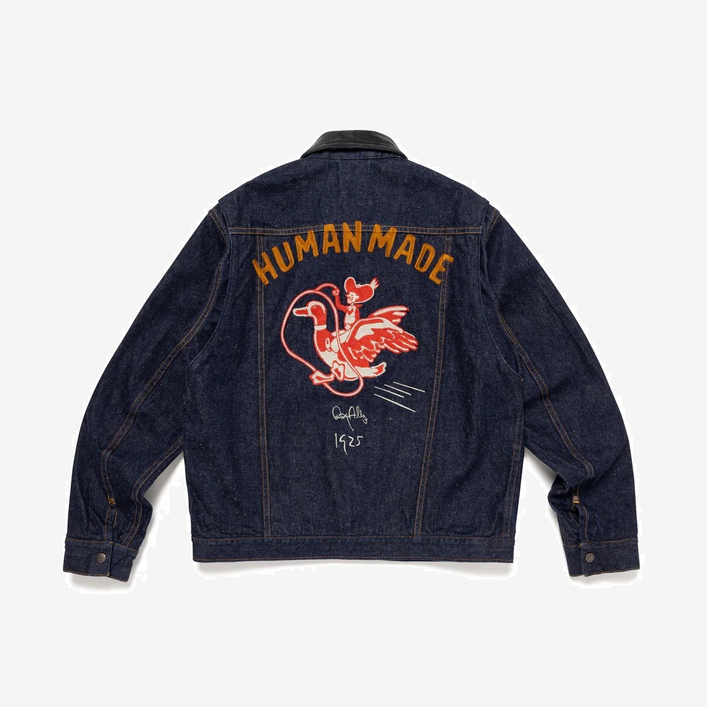9/22 UPDATED: HUMAN MADE 2025 ZIP-UP DENIM WORK JACKET - PRE ORDER ITEM (預訂中)