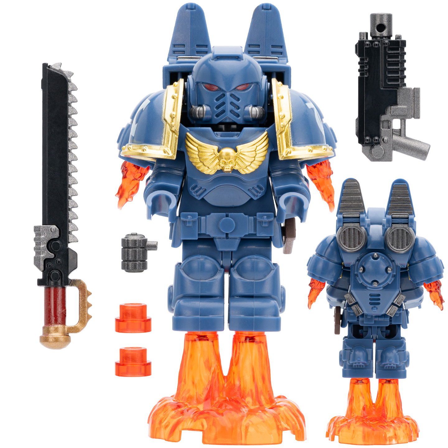 Ultramarines 40k Custom Minifigures fit Lego DY710