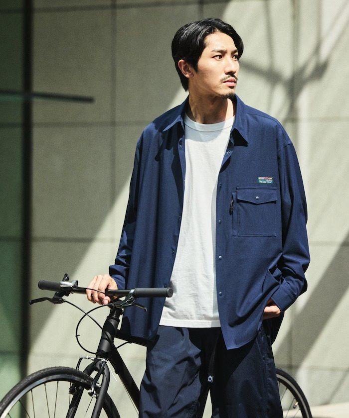 日本 Freak's Store All Weather Active Wear Relaxed Fit Pocket Shirt
