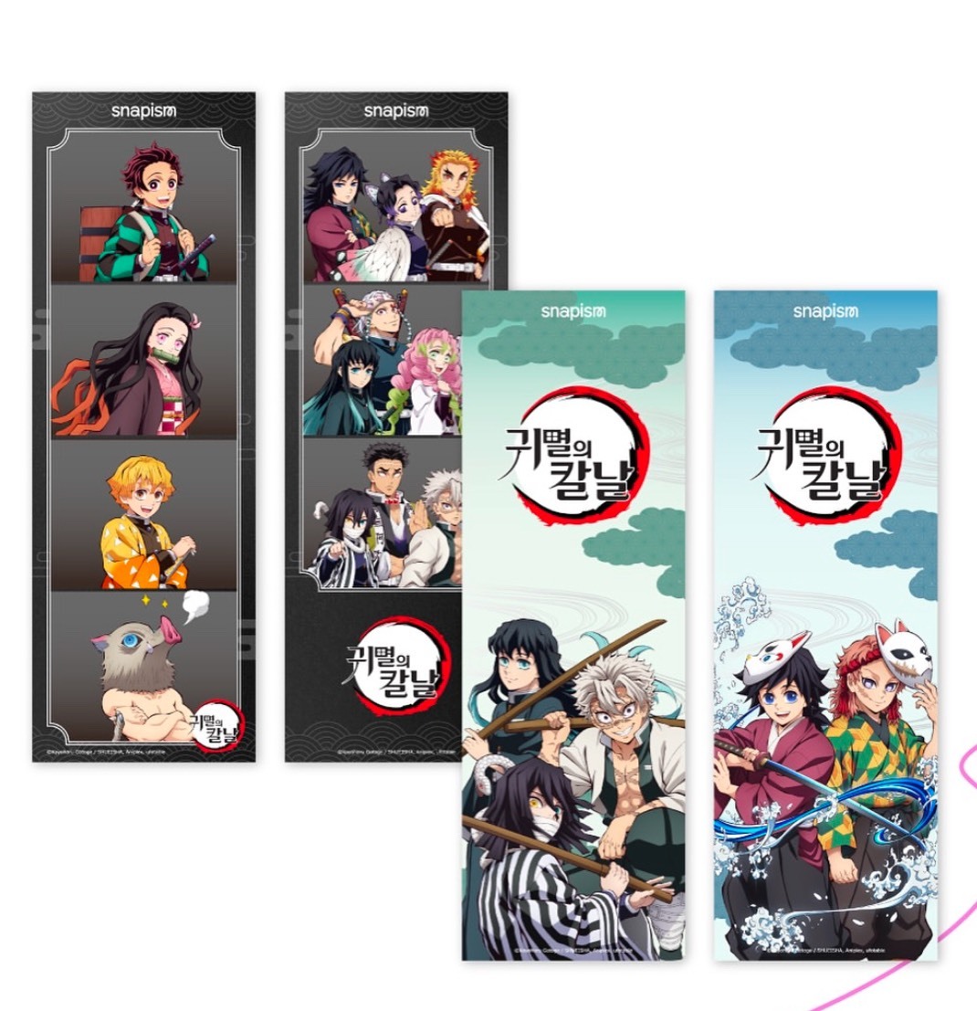 【OWN】鬼滅之刃 韓國限定 雙面小卡 卡片 拍貼照 四格照 照片 大照 限量 限定 多款 目錄請看簡介圖