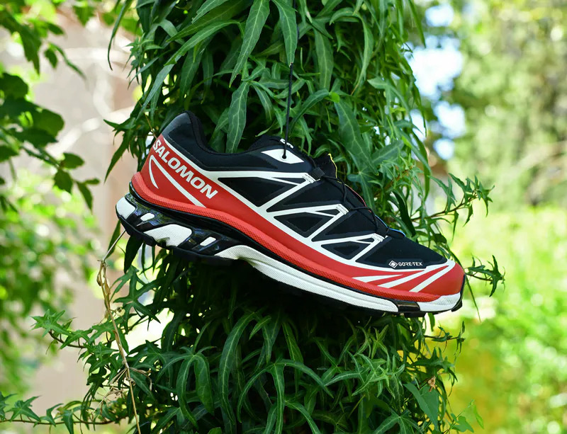 Salomon XT-6 GORE-TEX BLACK/FLAME SCARLET