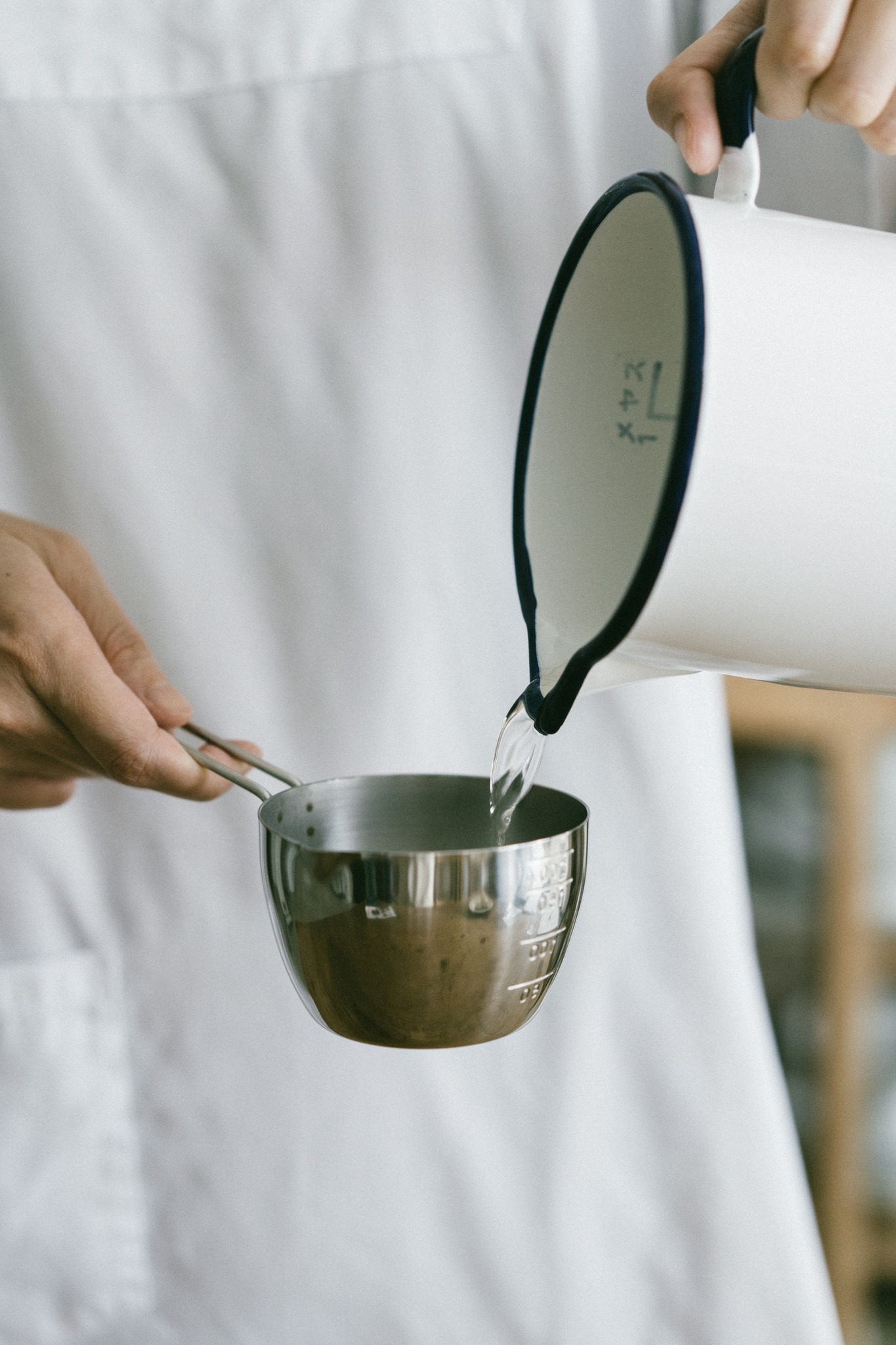 相澤工房AIZAWA日本製18-8不鏽鋼手柄計量杯