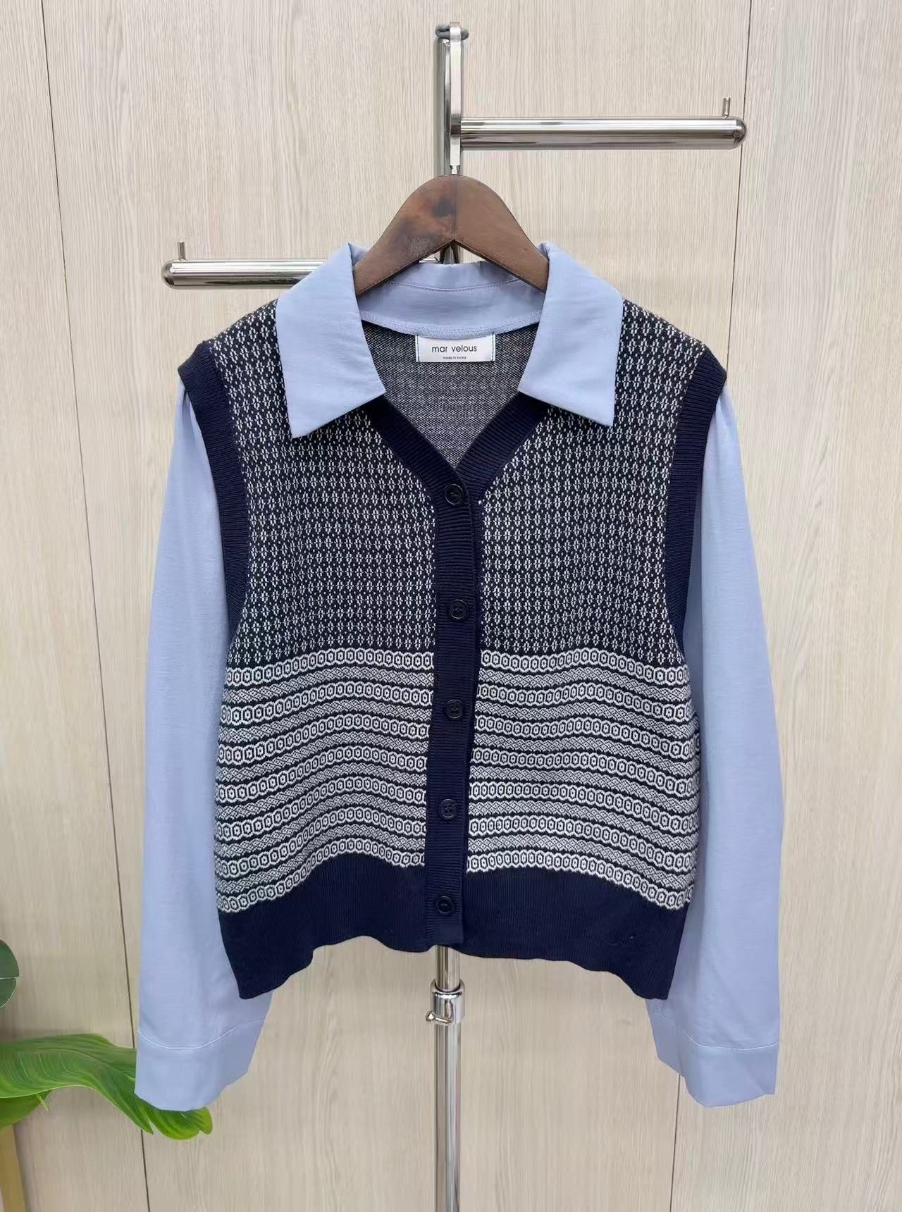 韓國假兩件top~123E