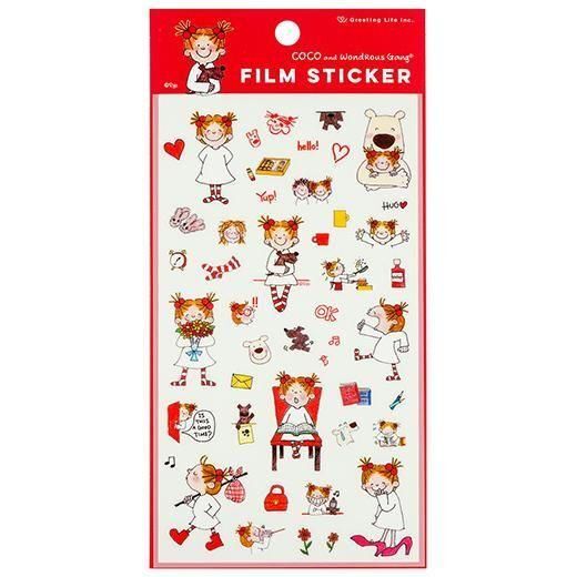 COCO醬 手帳貼紙｜日本Greeting Life