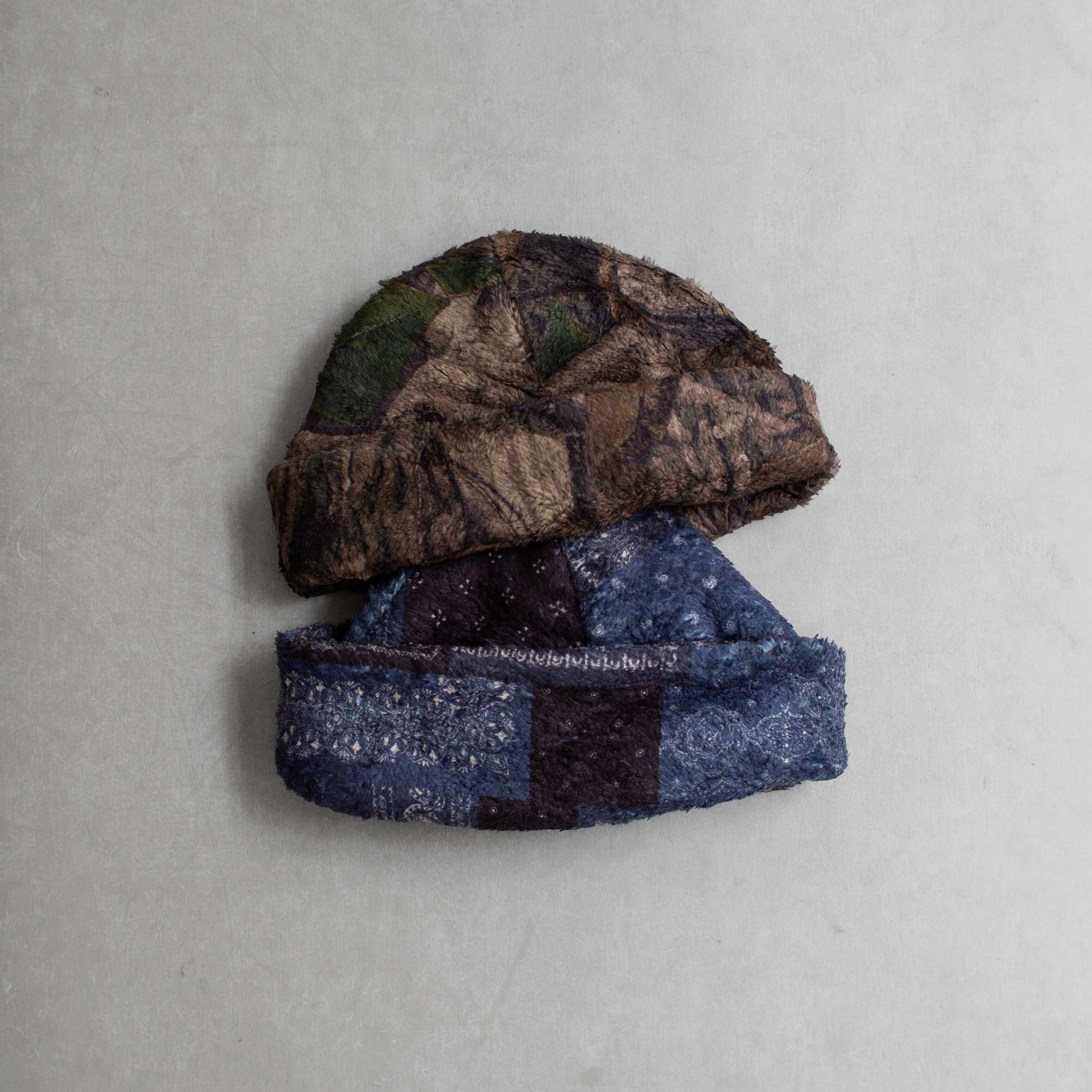 CÂBLEAMI PRINT FLEECE WATCH CAP 2 COLORS 印花 刷毛 毛帽 兩色
