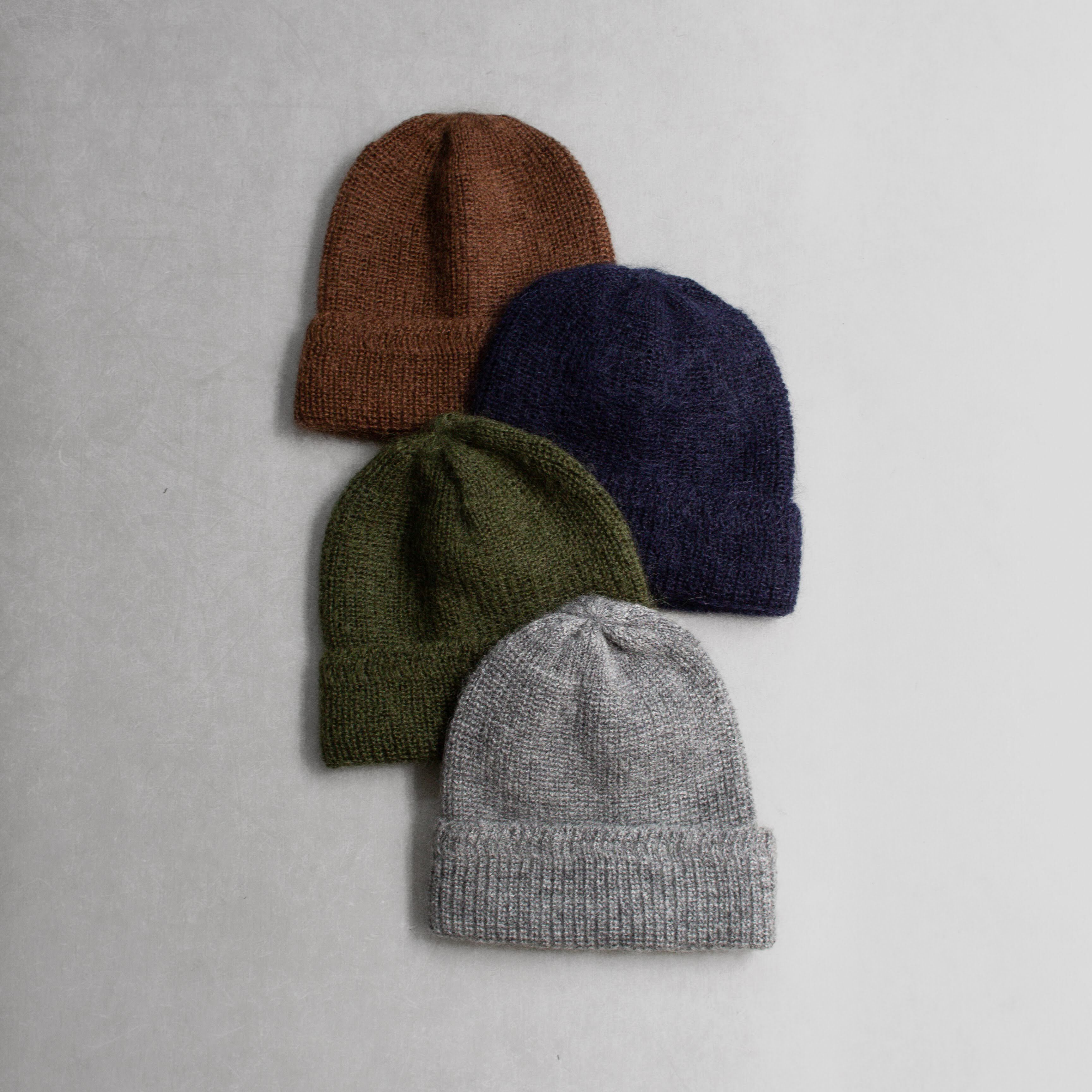 CÂBLEAMI MOHAIR WATCH CAP 4 COLORS 馬海毛 羊毛 毛帽 四色