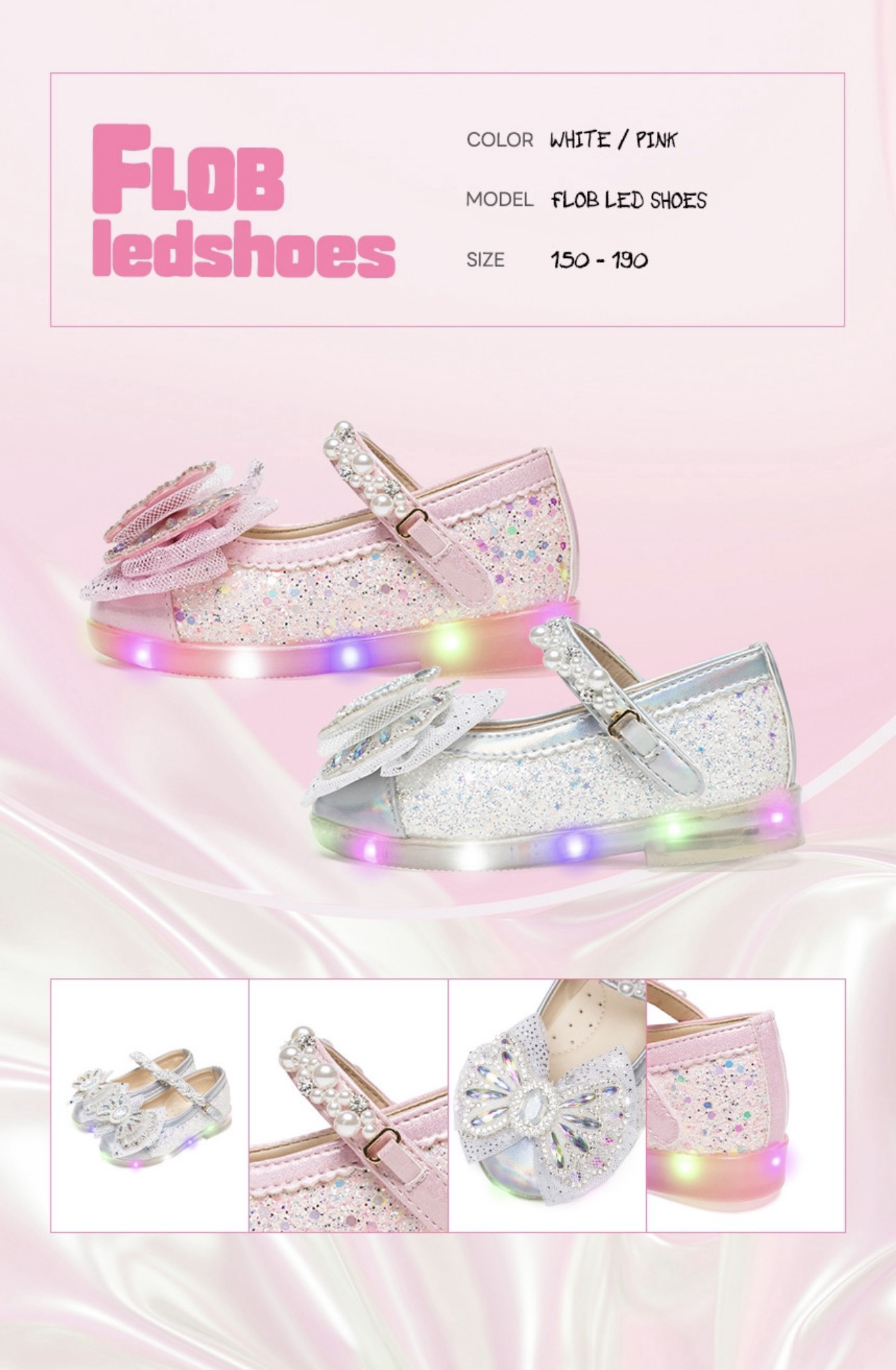 La Stella Flob LED Princess Shoes