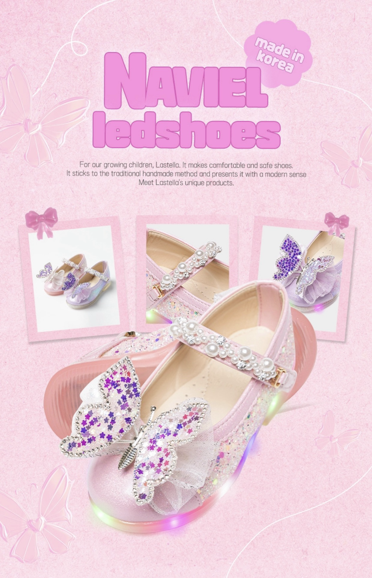 La Stella Naviel LED Princess Shoes