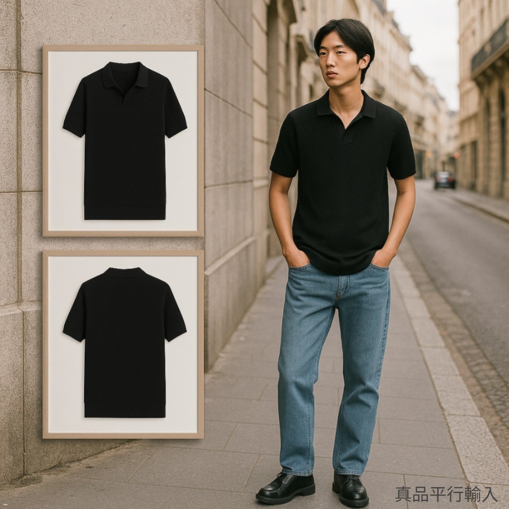 【預購】KARL LAGERFELD PARIS H092253 男裝POLO短袖