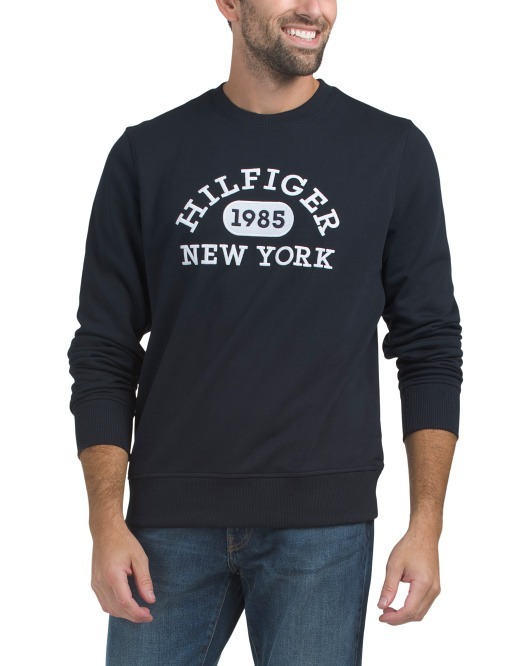 【預購】TOMMY HILFIGER Monotype H092261 男裝圓領休閒衛衣