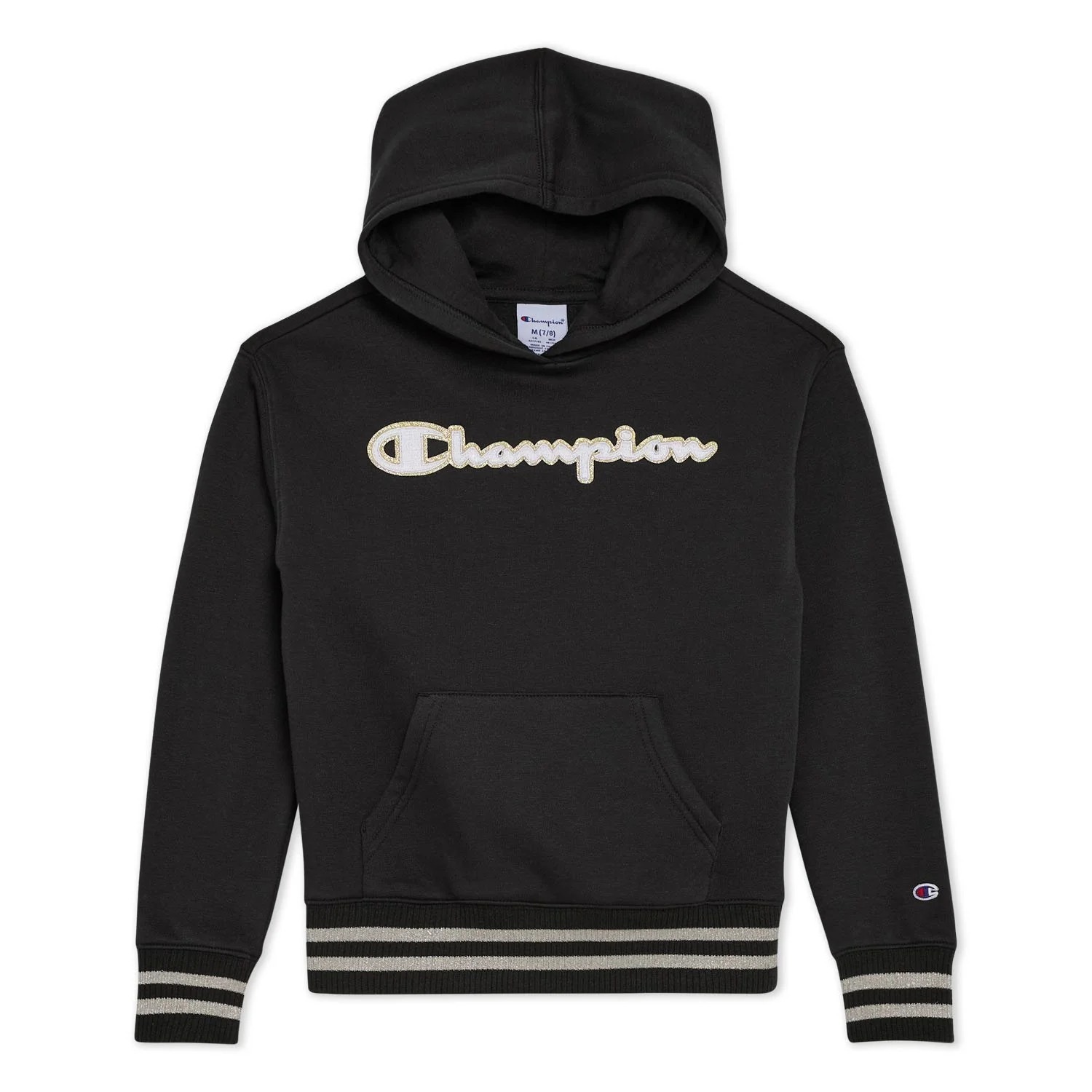 【預購】Champion H092264 女童LOGO有帽衛衣