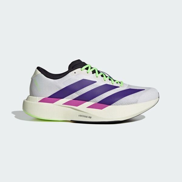 Adidas 愛迪達 Adizero EVO SL M JS4495 男 慢跑鞋 跑鞋 路跑 白 紫