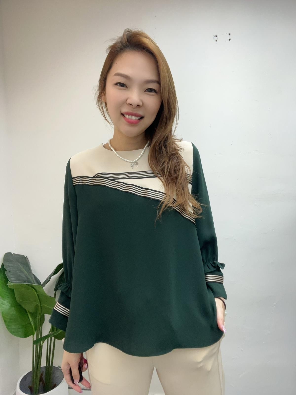 韓國高質雪紡gate top ~110AR