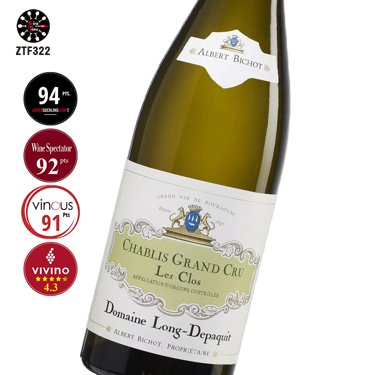 Domaine Albert Bichot Long Depaquit Chablis Grand Cru Les Clos 2016