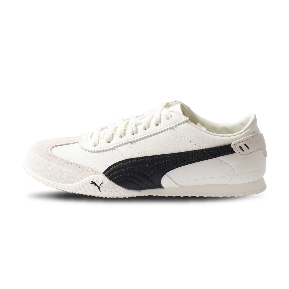 Puma Bella Ut Lea 男鞋 女鞋 米黑色 復古 穿搭 薄底 舒適 休閒鞋 40525601