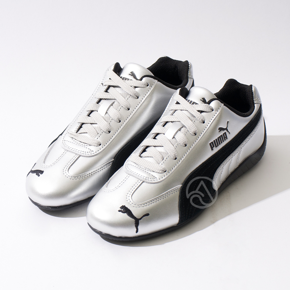 Puma Speedcat Metallic 男鞋 女鞋 銀黑色 皮革 Rose 穿搭 賽車鞋 休閒鞋 40368901
