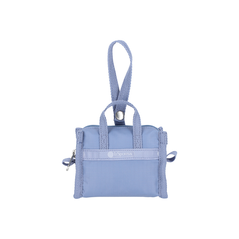 迷你旅行袋掛飾 (SLATE BLUE)