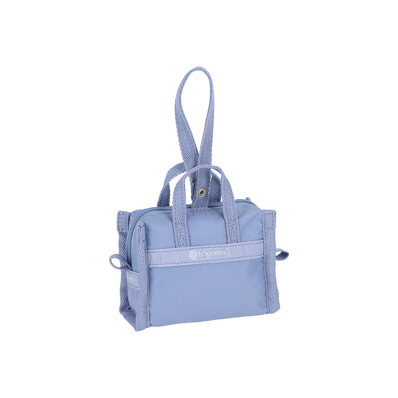 迷你旅行袋掛飾 (SLATE BLUE)