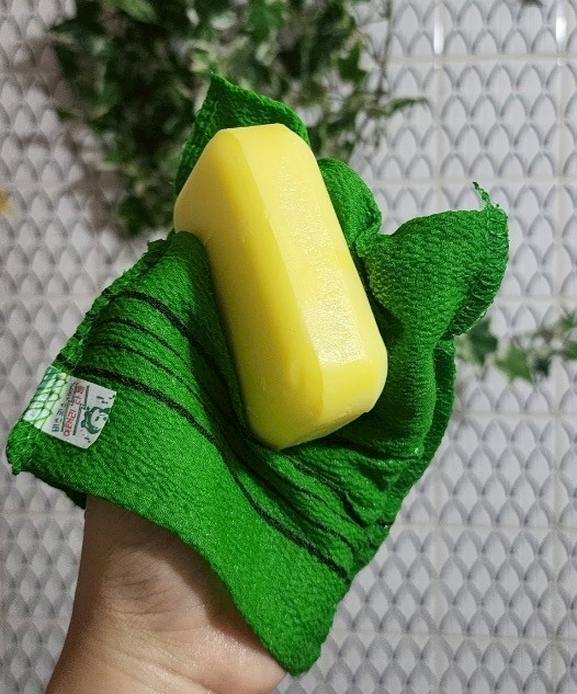 (預購商品 9/29收單) 韓國 AKEI 韓式去角質搓澡組 肥皂 110gX1+搓澡巾X2