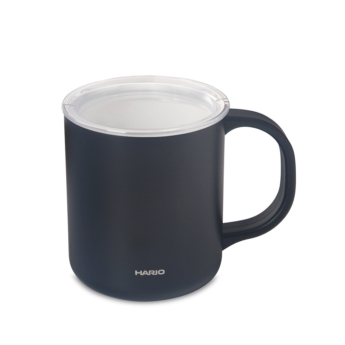 日本HARIO 350ml 陶瓷塗層真空保溫杯-黑色  -CMG-350-B