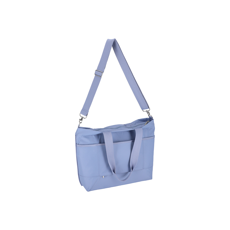 大容量拉鍊托特包 (SLATE BLUE)