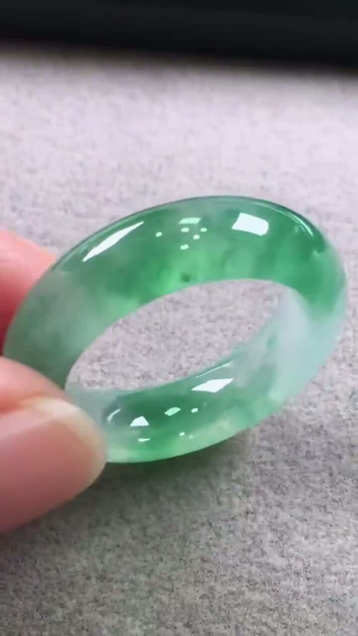 翡翠玉戒指 (內徑 17.2mm),天然翡翠A玉, 緬甸玉, Jade, Jadeite