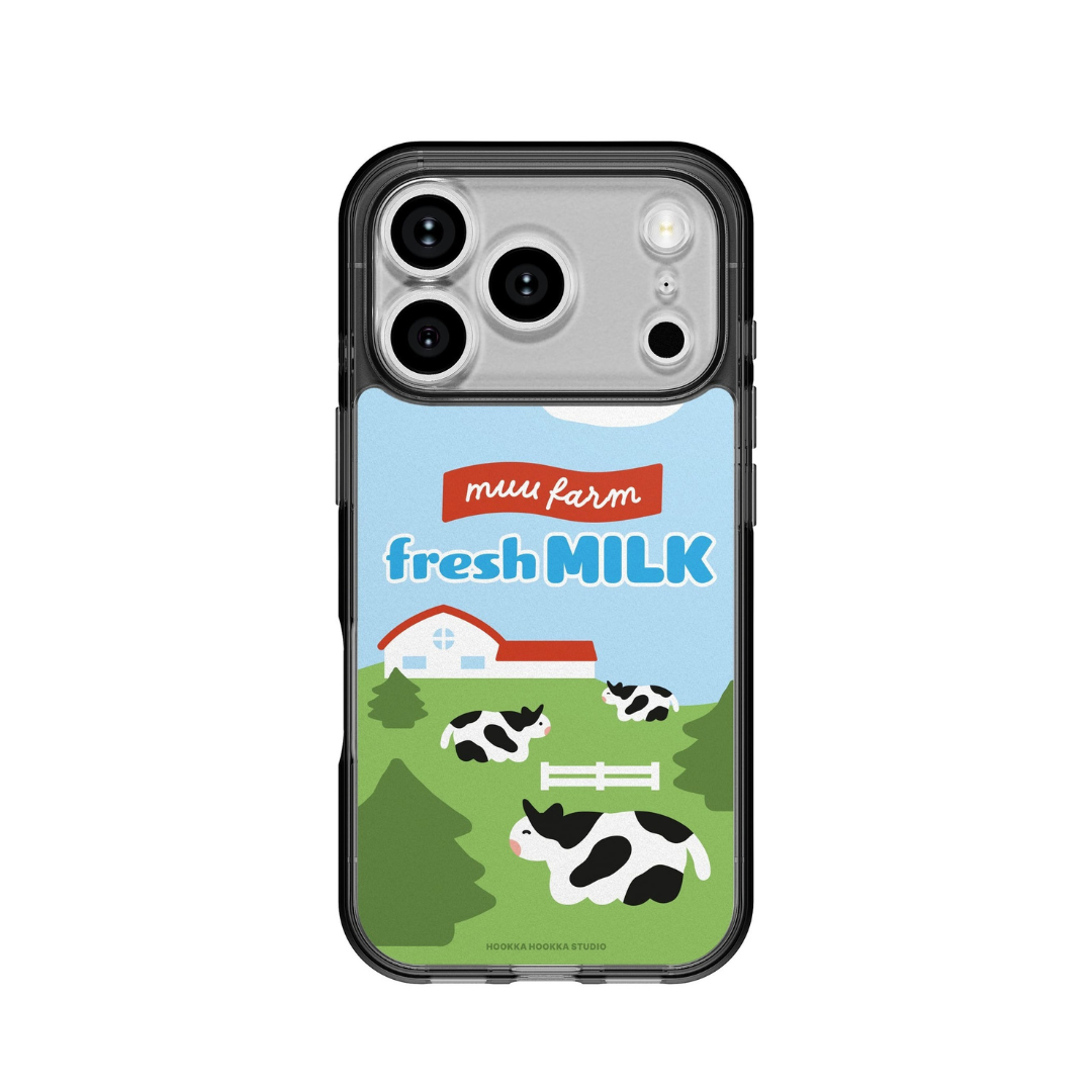 Hookka Hookka 手機背貼膜 / 牧場鮮牛奶-VC358