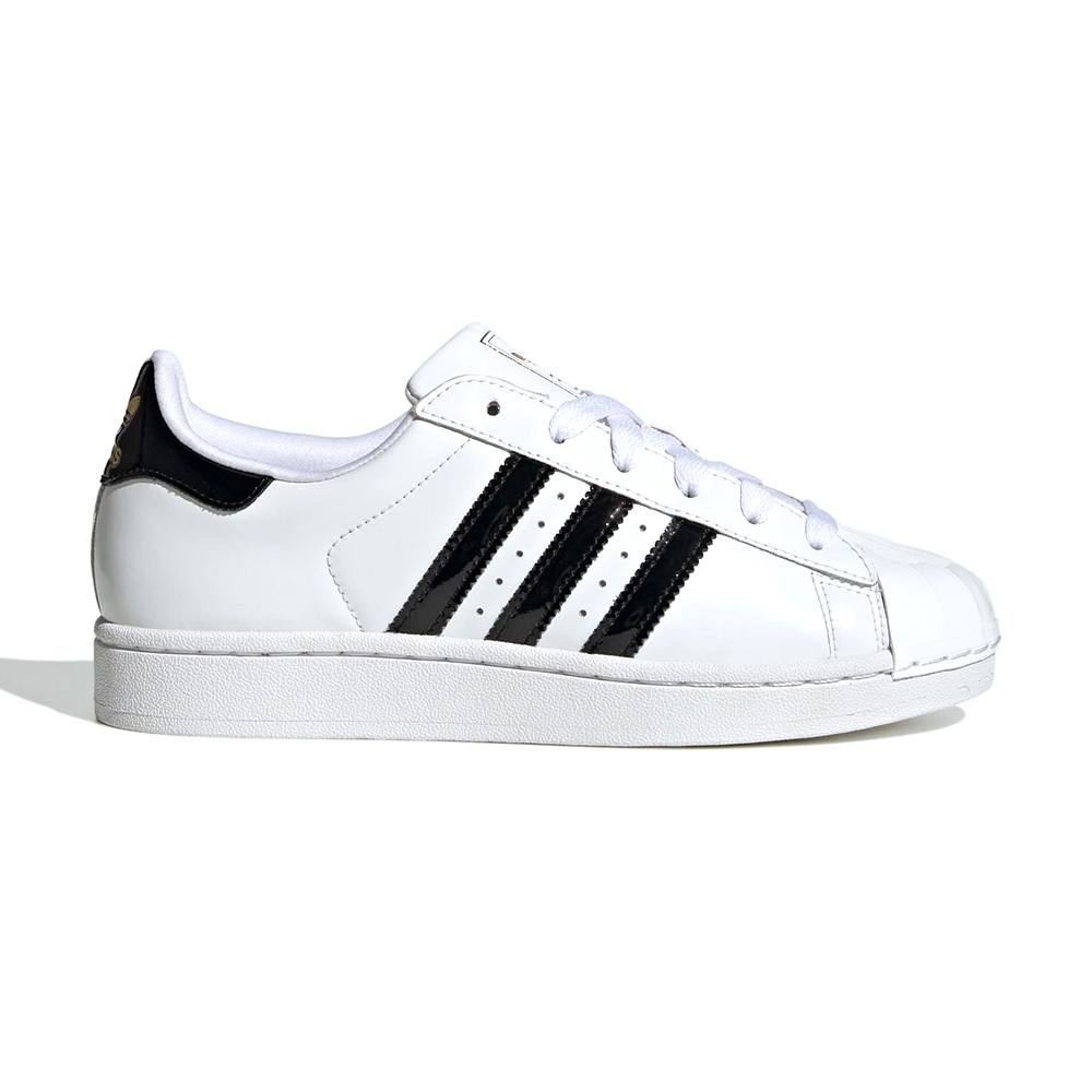 Adidas Superstar II W 女鞋 白色 亮漆皮 皮革 復古 經典 貝殼頭 休閒鞋 JS4010
