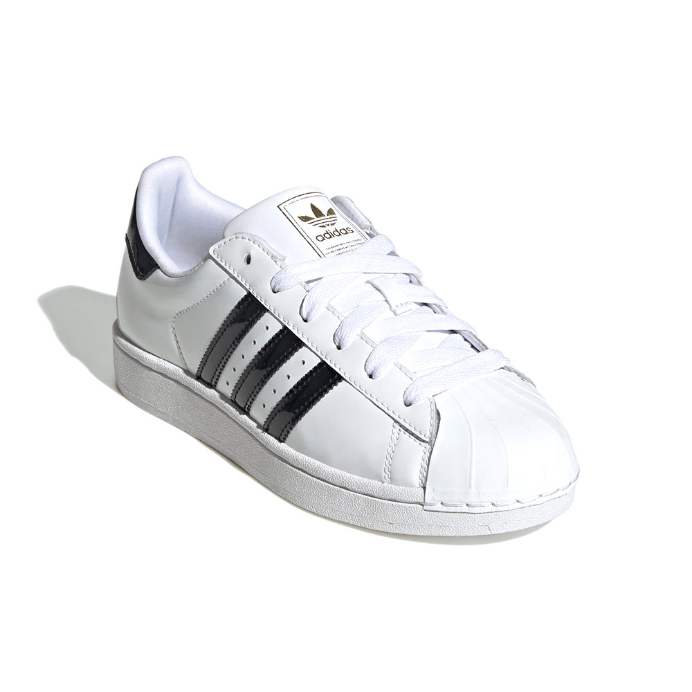Adidas Superstar II W 女鞋 白色 亮漆皮 皮革 復古 經典 貝殼頭 休閒鞋 JS4010