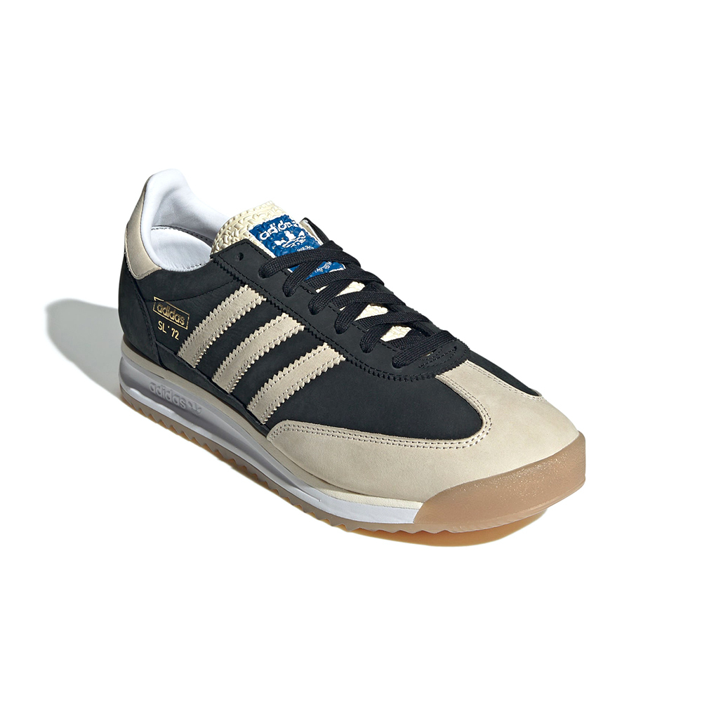 Adidas Sl 72 Rs 男鞋 女鞋 米黑色 復古 麂皮 膠底 運動 慢跑鞋 休閒鞋 JS3994