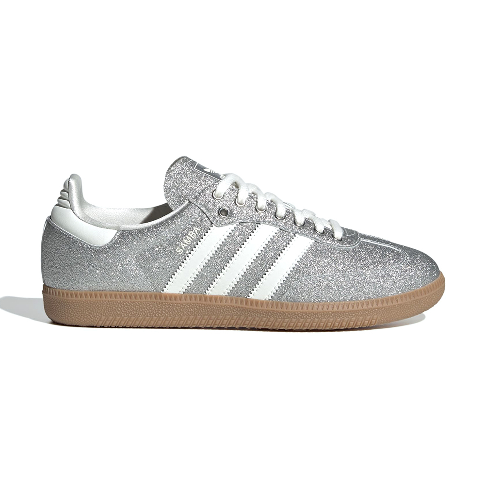 Adidas Samba Og W 女鞋 銀白色 亮粉 時髦 穿搭 膠底 德訓鞋 休閒鞋 KI6264