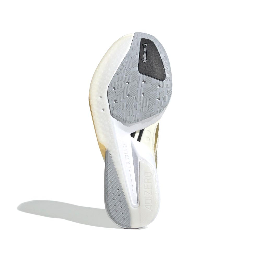 Adidas Adizero Boston 13 女鞋 米白金色 透氣 緩震 抓地 競速 運動鞋 慢跑鞋 JS4952