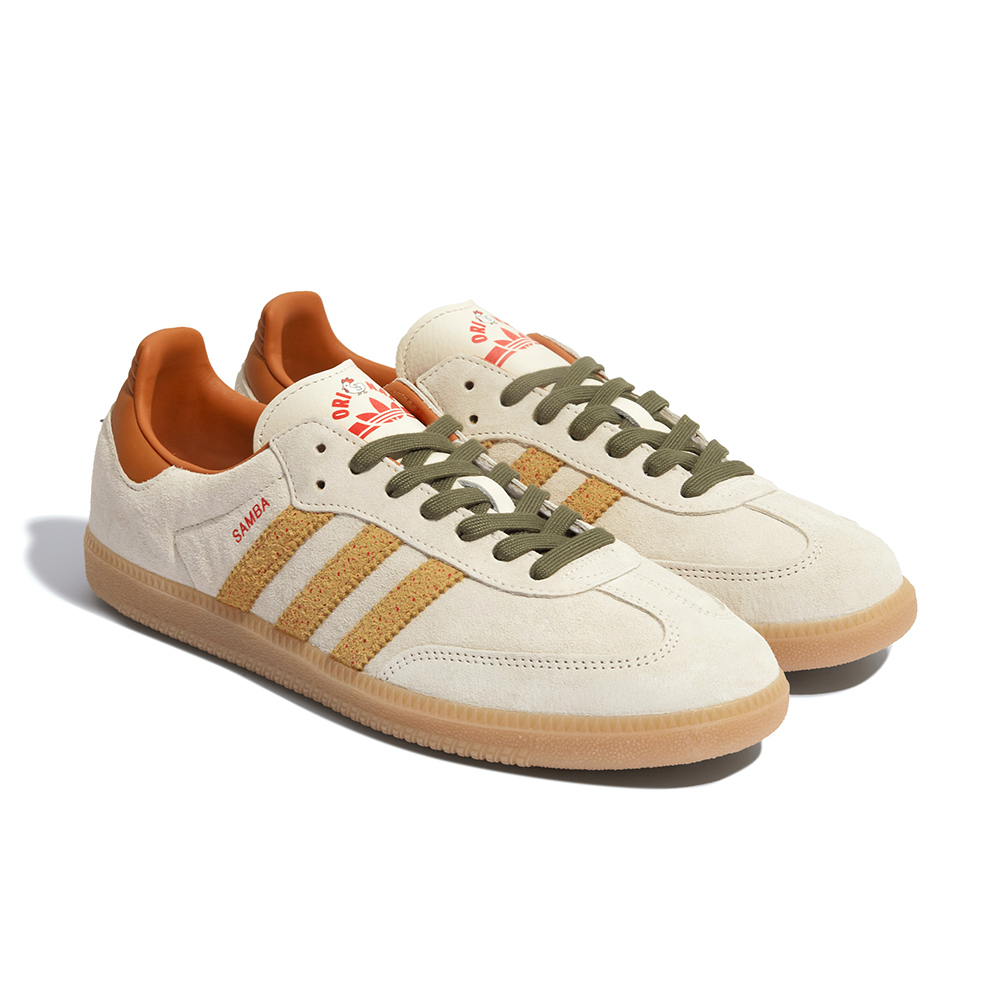 Adidas Samba Og 男鞋 女鞋 卡其色 台北限定 台式炸雞排 膠底 德訓鞋 休閒鞋 KI7433