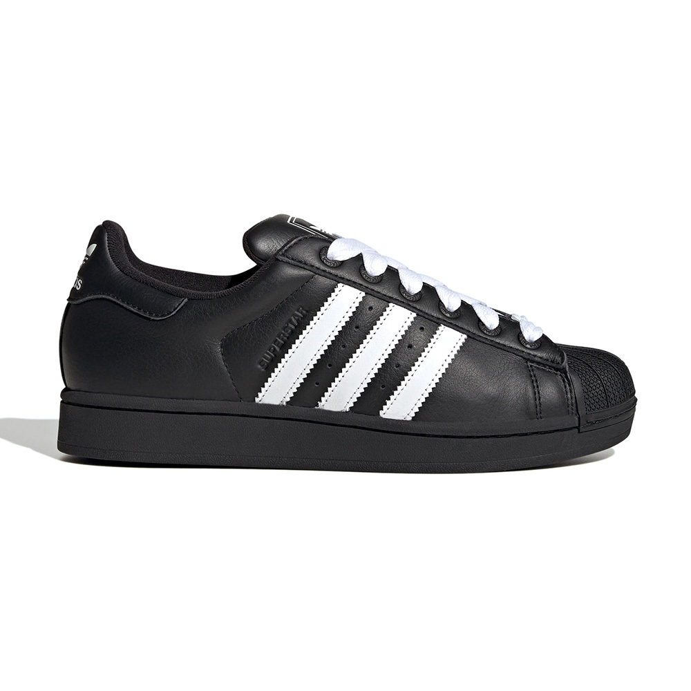 Adidas Superstar II 男鞋 女鞋 黑色 皮革 復古 穿搭 經典 膠底 貝殼頭 休閒鞋 KK4474