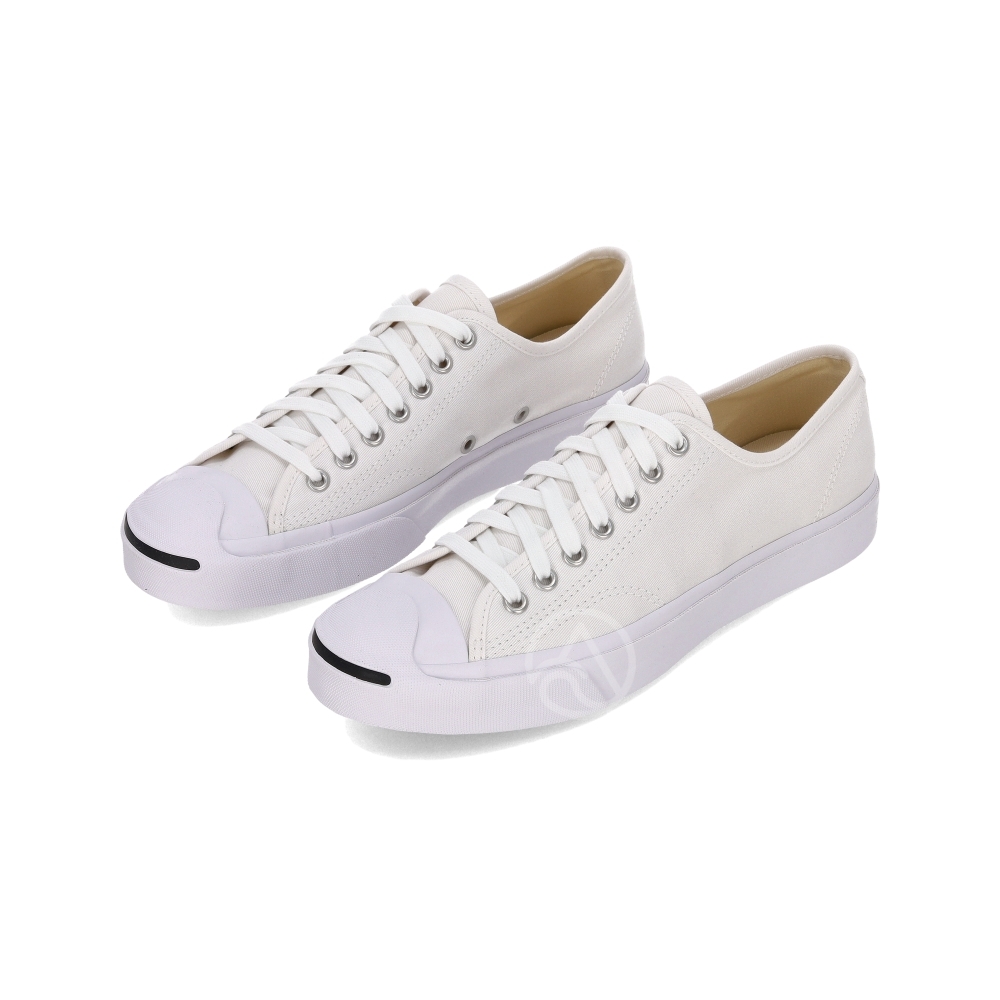 Converse Jack Purcell 男鞋 女鞋 白色 全白 開口笑 皮革 低筒 百搭 休閒鞋 164225C