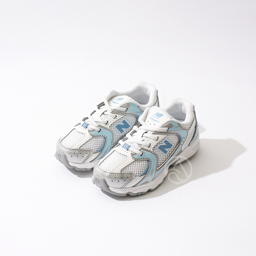 New Balance 530 小童 童鞋 銀水藍色 復古 網眼 透氣 舒適 休閒 運動 慢跑鞋 IZ530ED