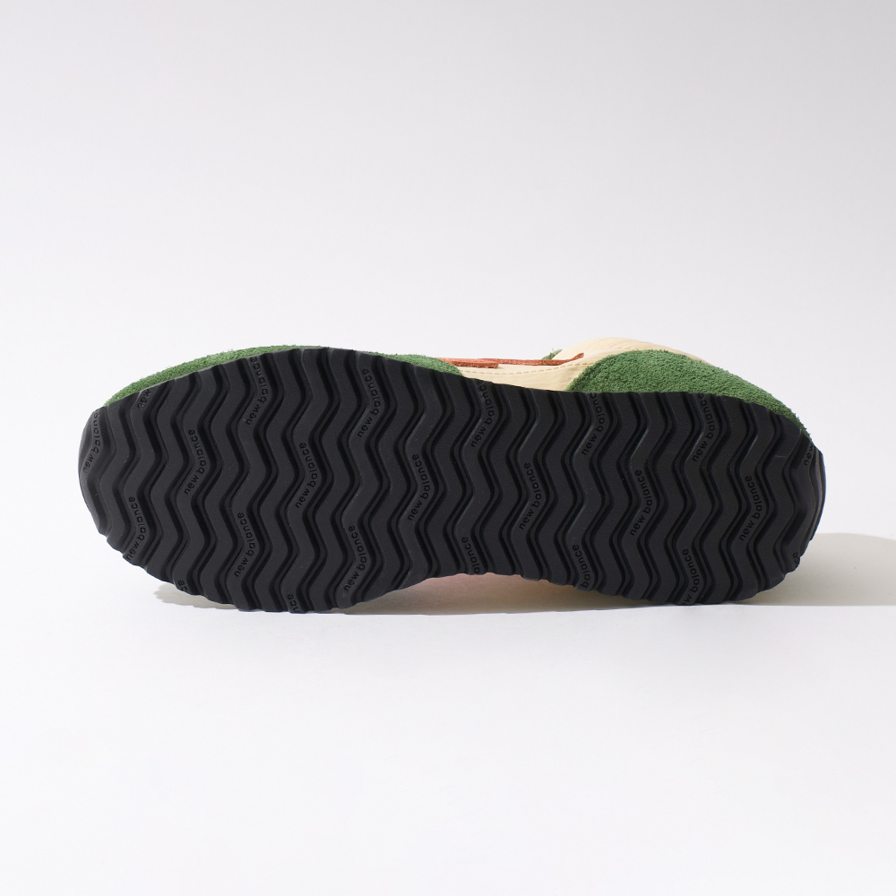 New Balance 471 男鞋 女鞋 橘綠色 復古 穿搭 麂皮 尼龍 休閒 運動 慢跑鞋 U471VBA